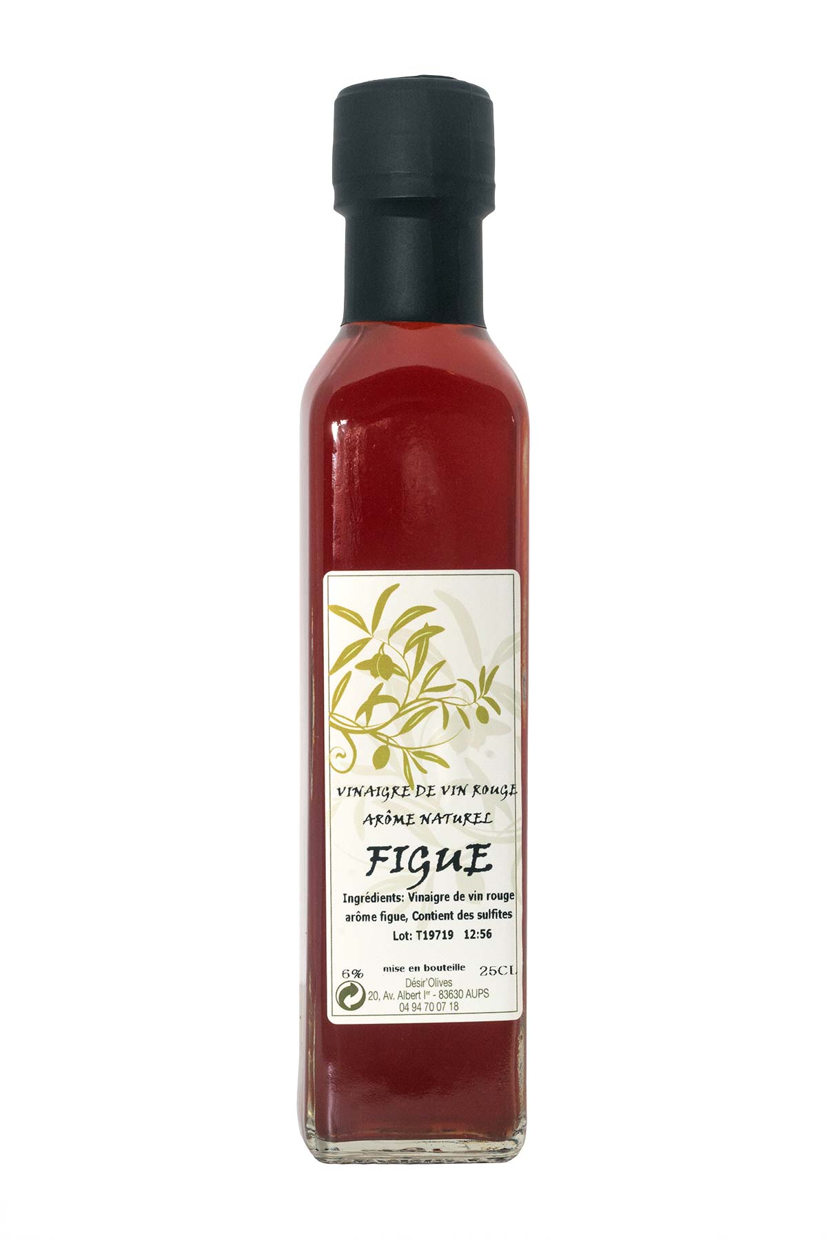 Vinaigre aromatis - Figue