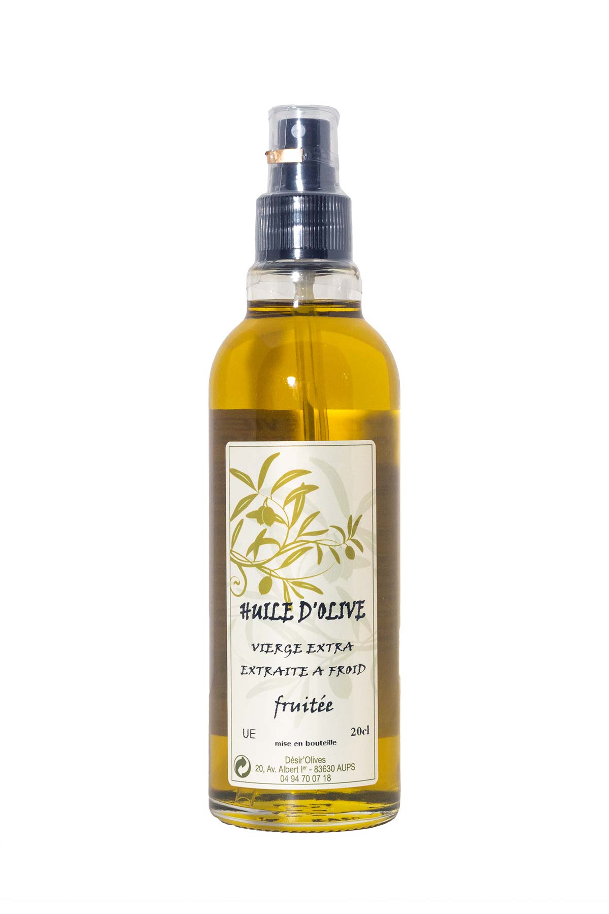 huile d'olives vierge extra spray